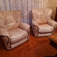 poltrone in pelle