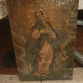 Quadro dipinto antico 800