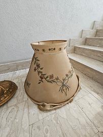 Lampada da terra vintage Sucolite per soggiorno, lampada da terra alta tradizionale in stile fattoria, lampada da terra antica di metà secolo per la lettura in camera da letto con paralume in