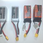 Batterie lipo 6S (9) + Fullsend LR 6S (2) – €  190