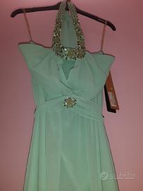 Vestito elegante donna per cerimonia nuovo