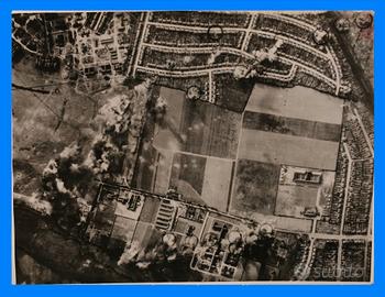 Rara fotografia d’epoca WWII timbro Wube