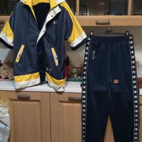 Tuta Champion blu con pantaloni apribili tg M 3x2