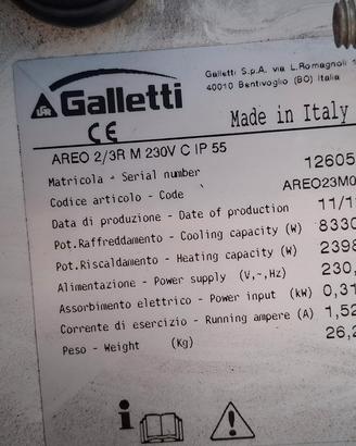 GALLETTI AREO 23 – AEROTERMA 24 kW