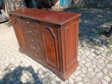 Doni mobile in legno massello Radica di noce