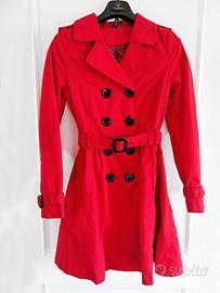 Trench Leggero Cappotto  H&M Rosso TG 42 M