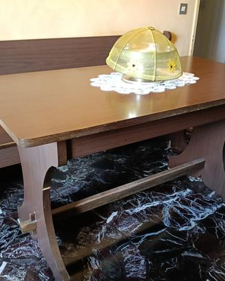 Tavolo con cassapanca