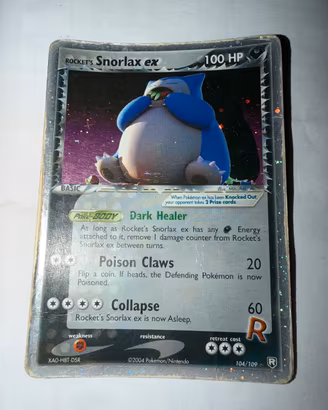 Snorlax ex team rocket