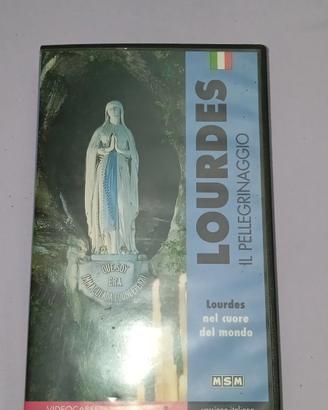 Videocassetta VHS Lourdes Il Pellegrinaggio