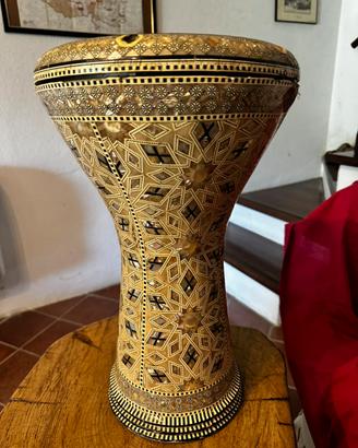Darbuka Gawharet el fan in madre perl