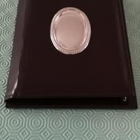 Notes e rubrica argento/pelle