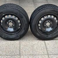 Set cerchi con gomme Fiat 500