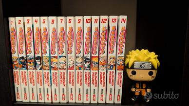 Naruto da n.1 a 14 più Funko pop