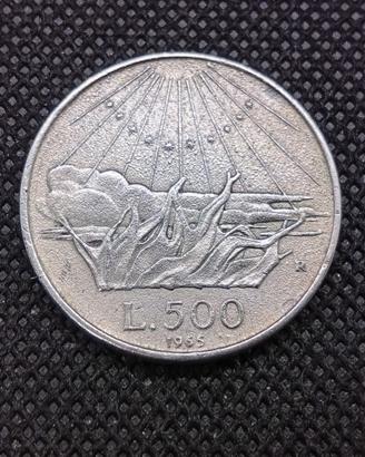 Italia 500 Lire Argento 1965