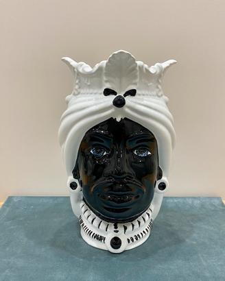 Testa di Moro Ceramica di Caltagirone, h25.