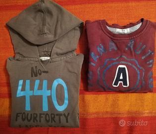 2 felpe bambino 6-7 anni LANA KIDS