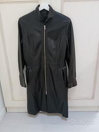 Cappotto in pelle donna
