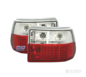 FANALI OPEL ASTRA F 91-98 LED ROSSO CROMATO