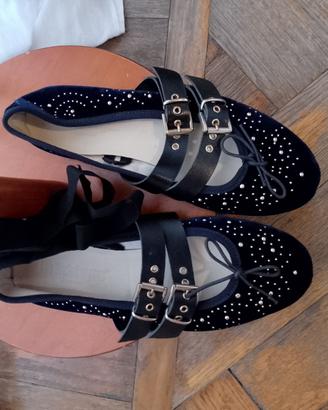 Ballerine Blu Les Trois Garçons N. 37