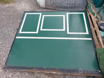 Muro parete per tennis