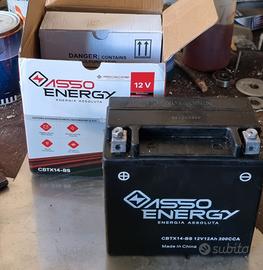 BATTERIA MOTO 12V 12Ah 200CCA - NUOVA