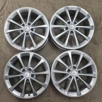 4 cerchi lega classe a b cla gla glb r17 lt3081