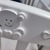 culla erbesi + fasciatoio + vaschetta + materassi