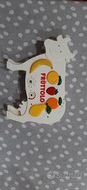 Radio fruttolo mucca Radiola vintage