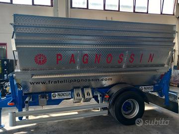 Rimorchio agricolo carrovendemmia monoasse