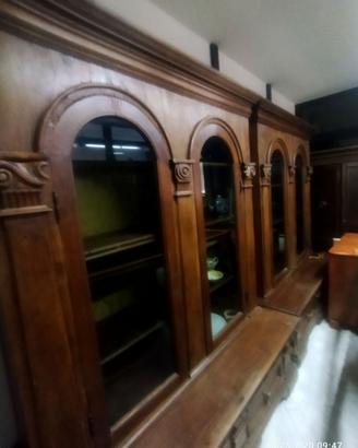 LIBRERIE DI PREGIO in PURO LEGNO MASSELLO