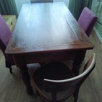  tavolo in larice dell'800 appena restaurato 