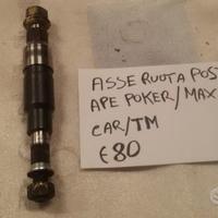 Asse ruota posteriore ape poker max tm 703