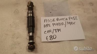 Asse ruota posteriore ape poker max tm 703