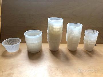 Stampi forme in plastica per ricotta