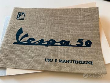 Vespa 50N (1966): set documenti originali