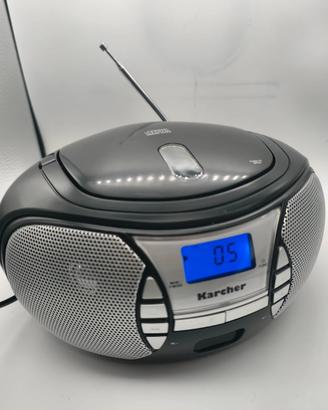 Karcher RR 5025-B Radio Portatile Lettore Cd  FM P