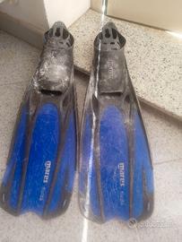 Pinne Mares Fluida  36/37 e Pinne Scubia Pro 41/42