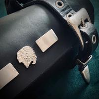 Borsello pelle moto vintage