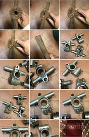 Piastre sterzo moto epoca (40€)