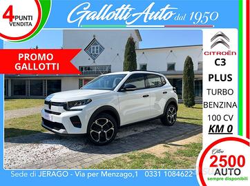 Citroen C3 Plus turbo s&s 100cv