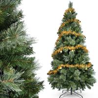 Albero di Natale Artificiale in PVC 160cm con 800 