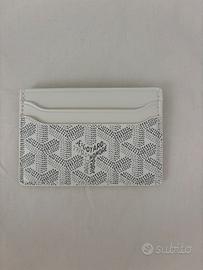 Porta carte Goyard bianco