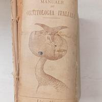 Manuale Ornitologico Hoepli  1904 Libro Storico