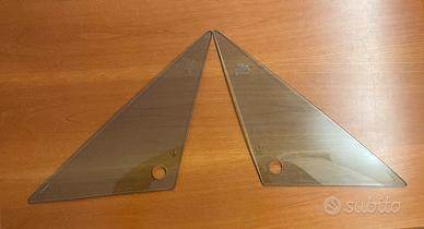 Deflettori dx e sx forati Lancia Beta