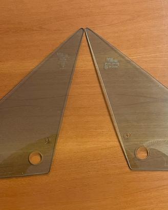 Deflettori dx e sx forati Lancia Beta