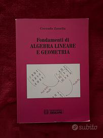 Fondamenti di algebra lineare e geometria