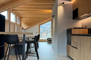 Mansarda appartamento attico Bormio Cepina