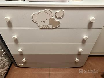 Cassettiera e fascaitoio Foppapedretti Dolcecuore