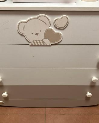 Cassettiera e fascaitoio Foppapedretti Dolcecuore