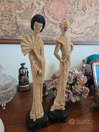 Vintage Orientale Statue